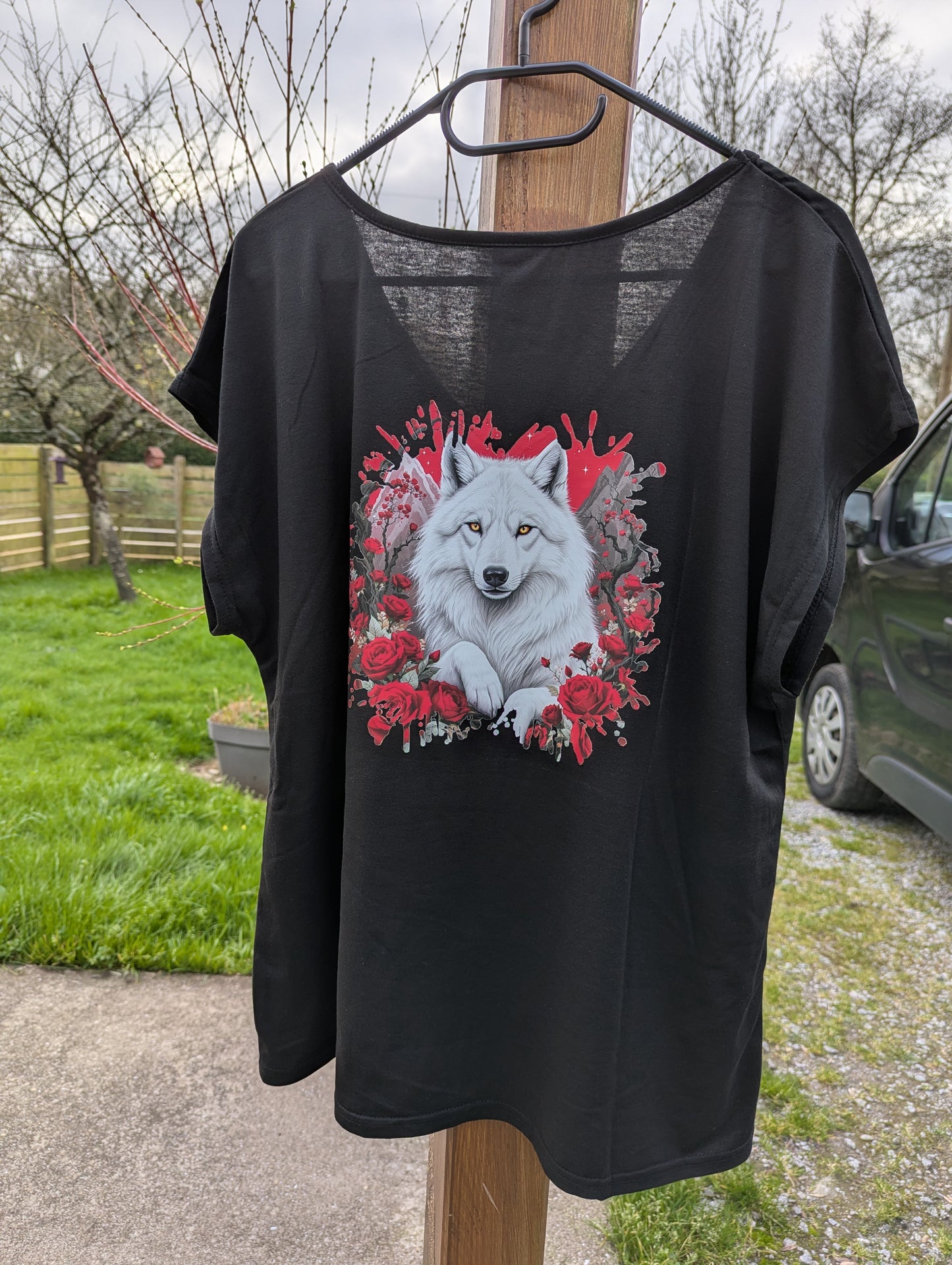 T shirt loup