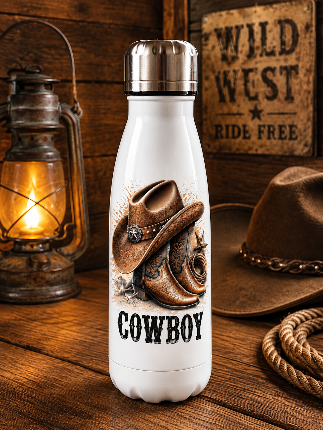Gourde cowboy homme 750ml