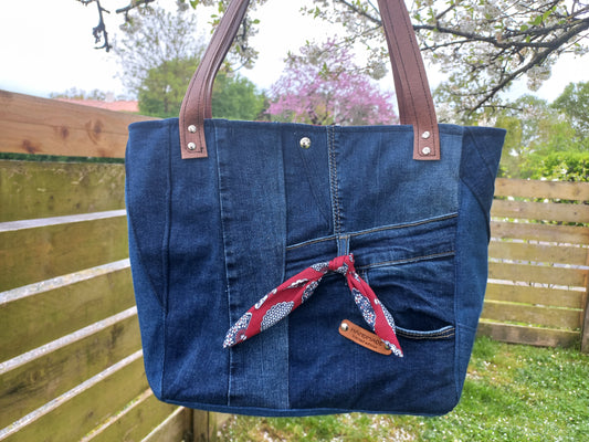 Sac cabas en jeans