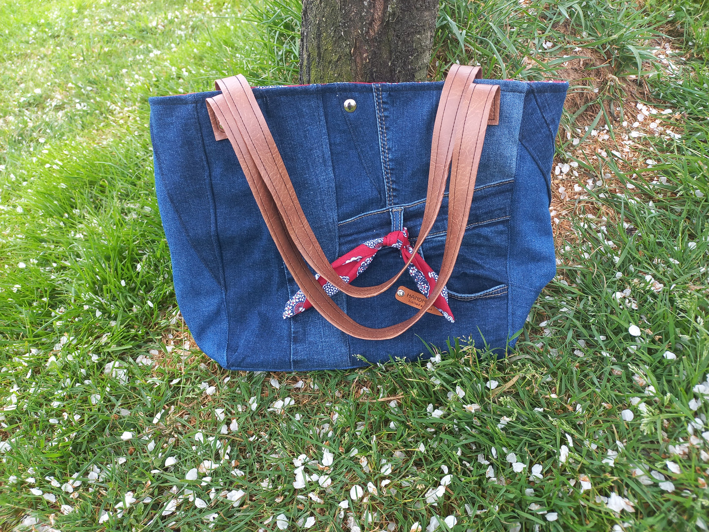 Sac cabas en jeans