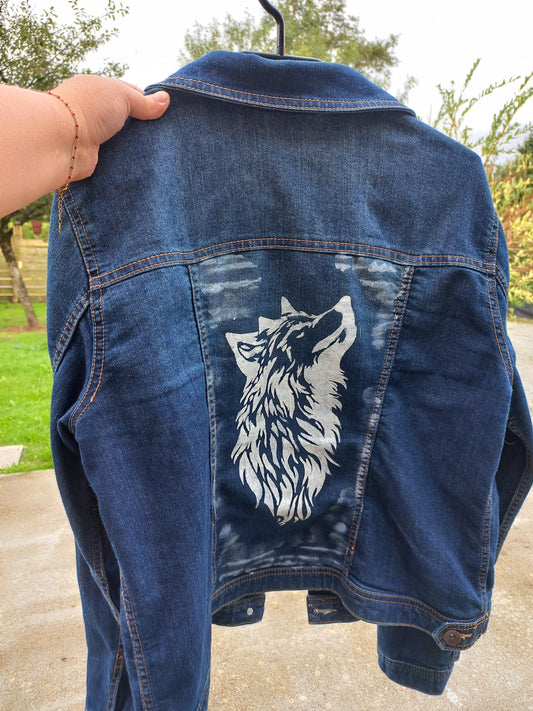 Veste en jeans loup [ taille 46
