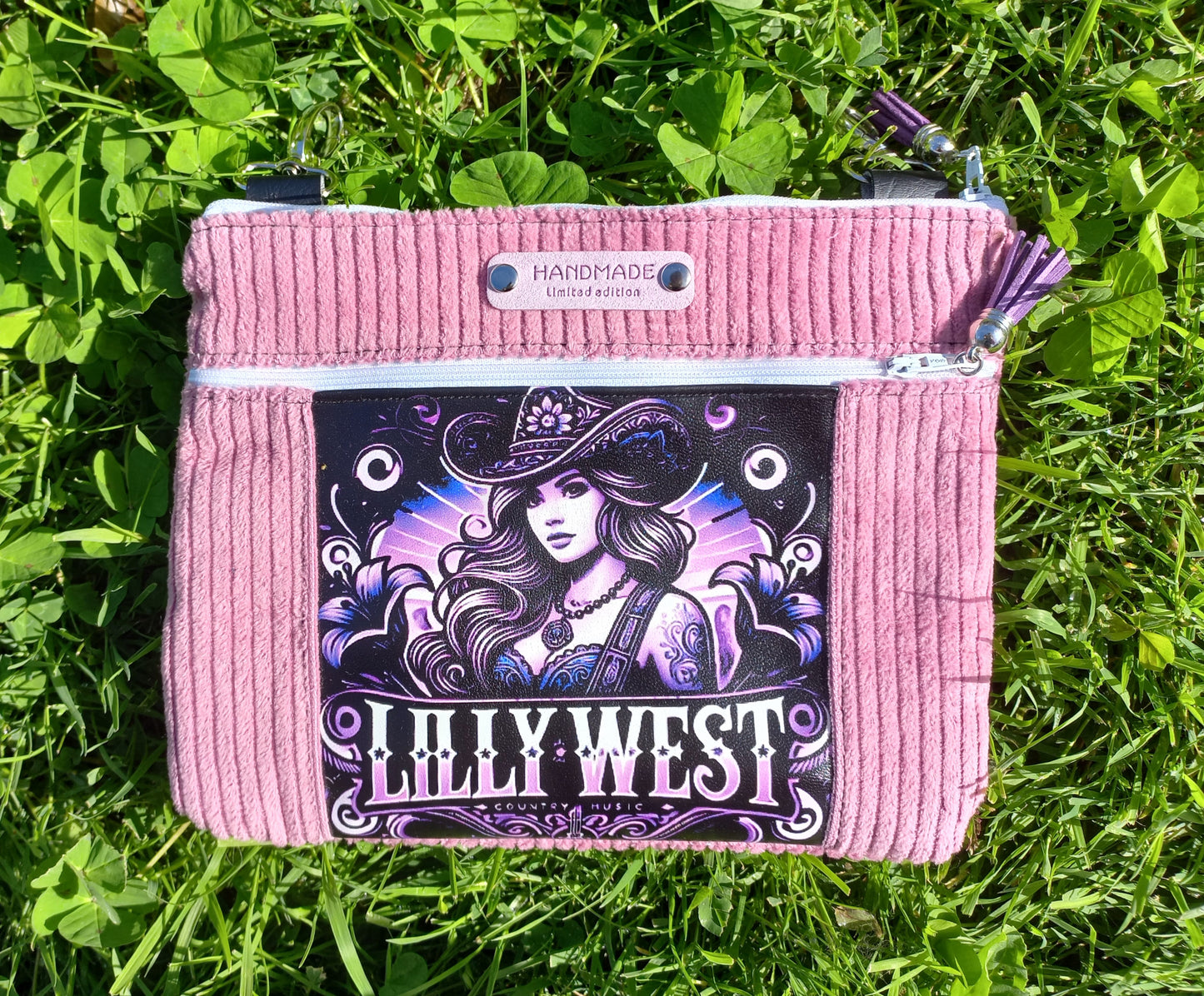 Mini pochette Lilly WEST Octobre Rose
