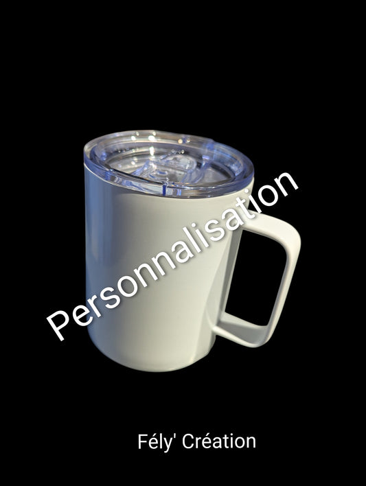 Tasse isotherme image + texte