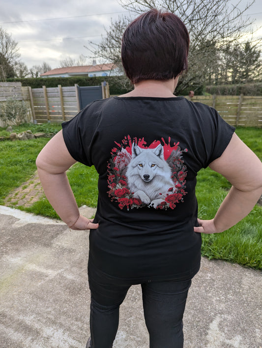 T shirt loup