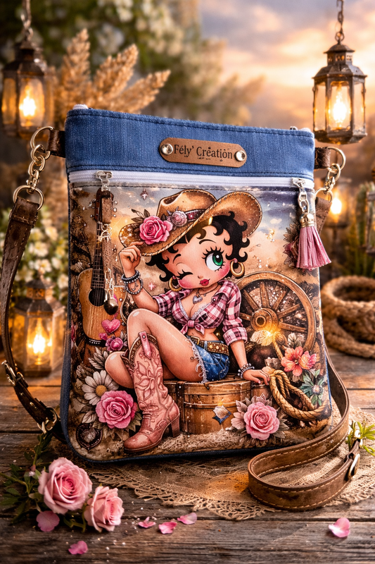 Pochette Nomade Betty rose