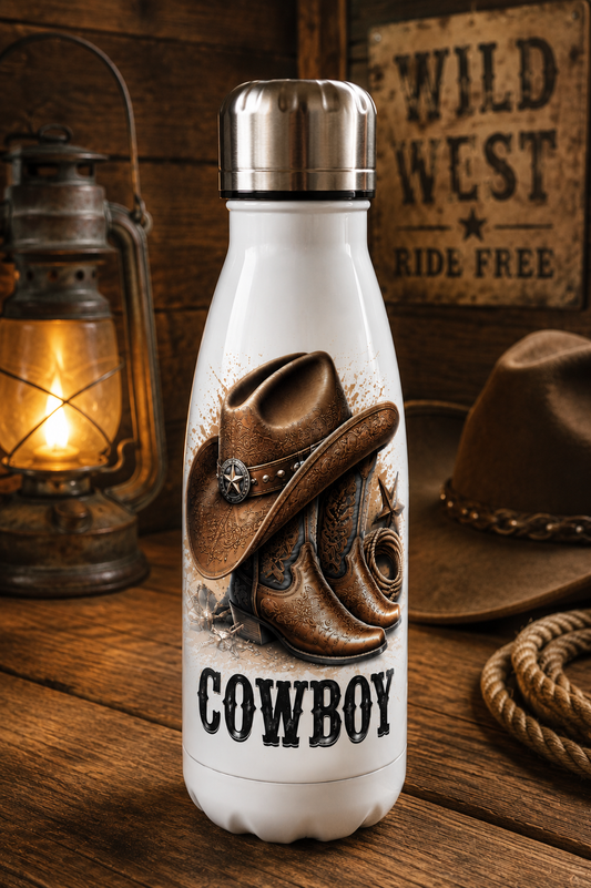 Gourde isotherme Cowboy