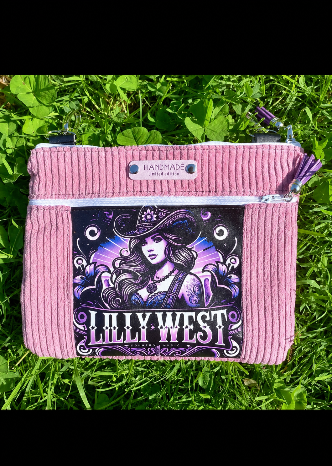 Mini pochette Lilly West Rose