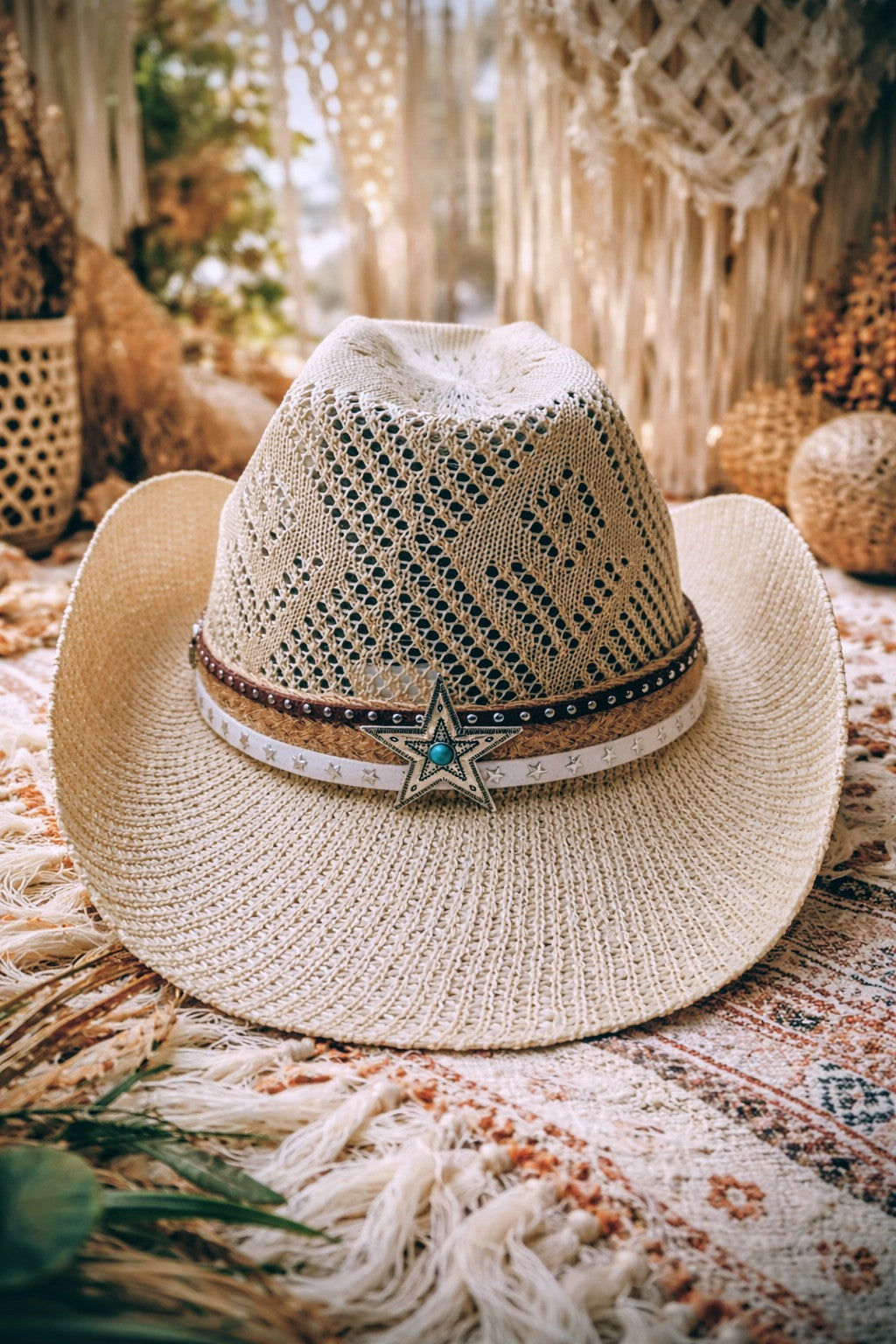 Chapeaux beige