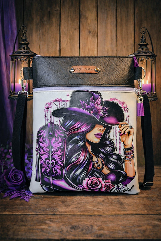 Pochette Nomade Cowgirl Violet