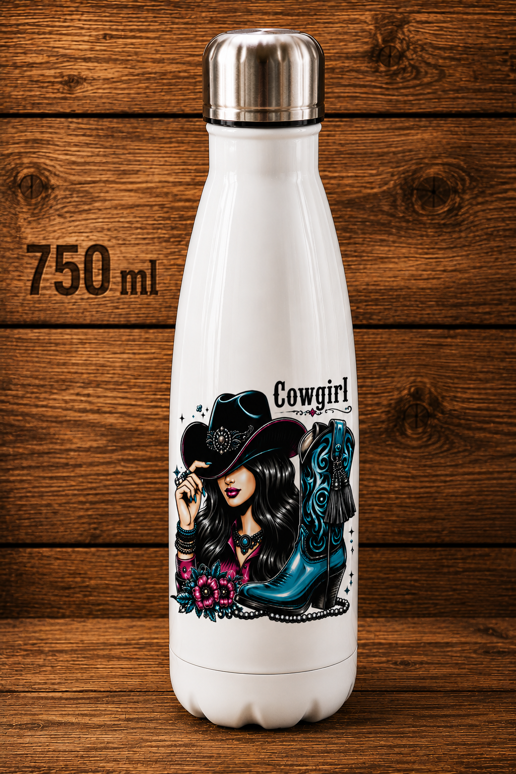 Gourde isotherme  750 ml Cowgirl