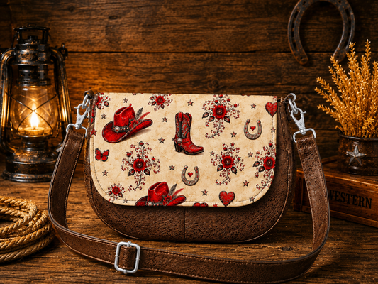 Sac a main rabat amovible rouge